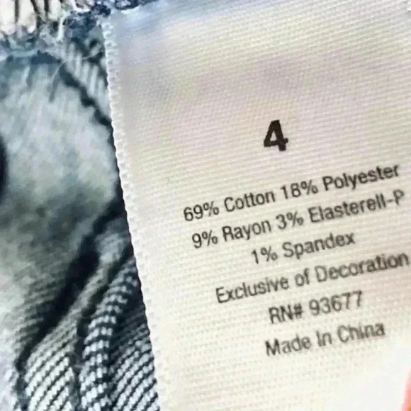 RARE ANA Pinstripe Stirrup “90’s Style” High Rise Skinny Denim Pants Size 4 - Picture 10 of 12